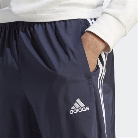 adidas broek 3 stripes licht geel|adidas heren broek.